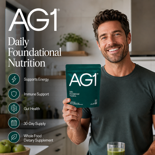 AG1 Greens Refill Pouch 75 Vitamins & Probiotics