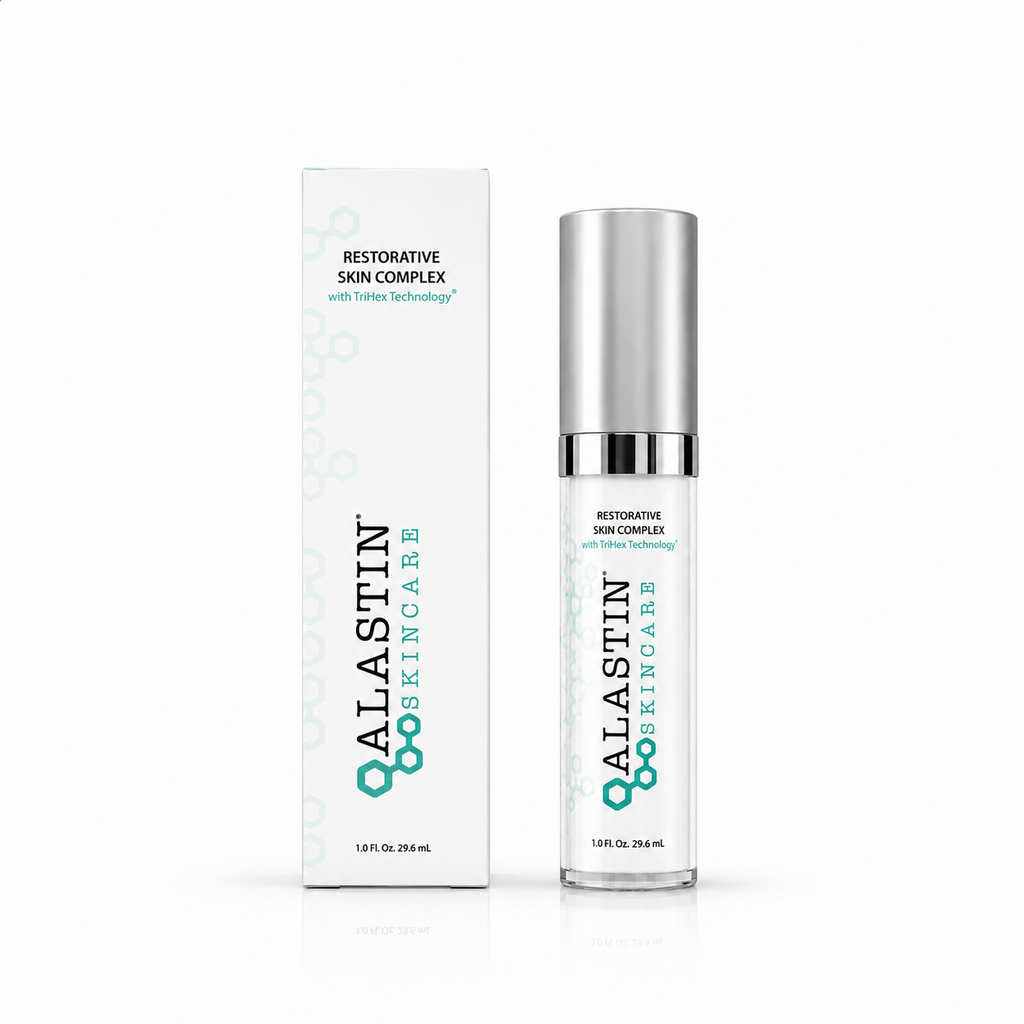 ALASTIN Restorative Skin Complex Serum, TriHex+™ Collagen Support, Fine Lines & Dullness.