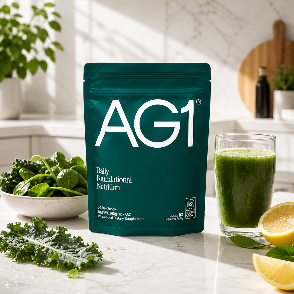 AG1 Greens Refill Pouch 75 Vitamins & Probiotics