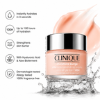 Clinique Moisture Surge 100H Face Moisturizer, Hyaluronic Acid & Aloe Oil-Free, All Skin Types
