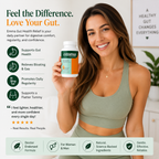 Emma Gut Health Supplement.  Constipation, Gas & Bloating Relief  Berberine, Resveratrol & Quercetin, Dr. Endorsed