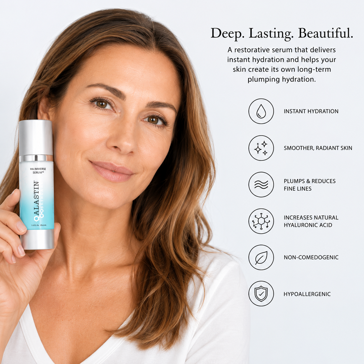 ALASTIN HA Immerse Serum – Deep Hydration & Plumping Formula