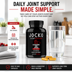 Jocko Fuel Joint Support Supplement  Glucosamine MSM with Turmeric & Boswellia.