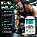 Nitric Oxide Booster for Men. Blood Flow & Muscle Pump Preworkout Bodybuilding