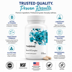 THORNE Basic B-Complex Supports Cellular Energy Production, Brain Health & Red Blood Cell Formation