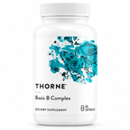 THORNE Basic B-Complex Supports Cellular Energy Production, Brain Health & Red Blood Cell Formation