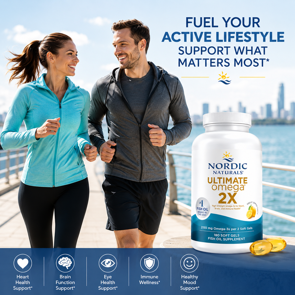 Nordic Naturals Ultimate Omega 2X – 2150mg EPA & DHA