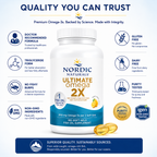 Nordic Naturals Ultimate Omega 2X – 2150mg EPA & DHA