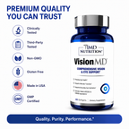 1MD Nutrition VisionMD Eye Supplement for Adults Supports Vision Health Care,Eye Strain, & Dry Eye