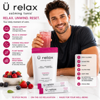 Ü Relax Calming tonic-MIXED BERRY flavor relax calming drink-15 Packets