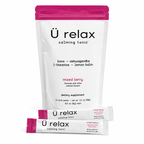 Ü Relax Calming tonic-MIXED BERRY flavor relax calming drink-15 Packets
