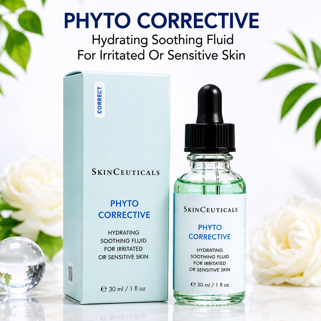 SkinCeuticals Phyto Corrective Fluid – Soothing Serum for Sensitive Skin