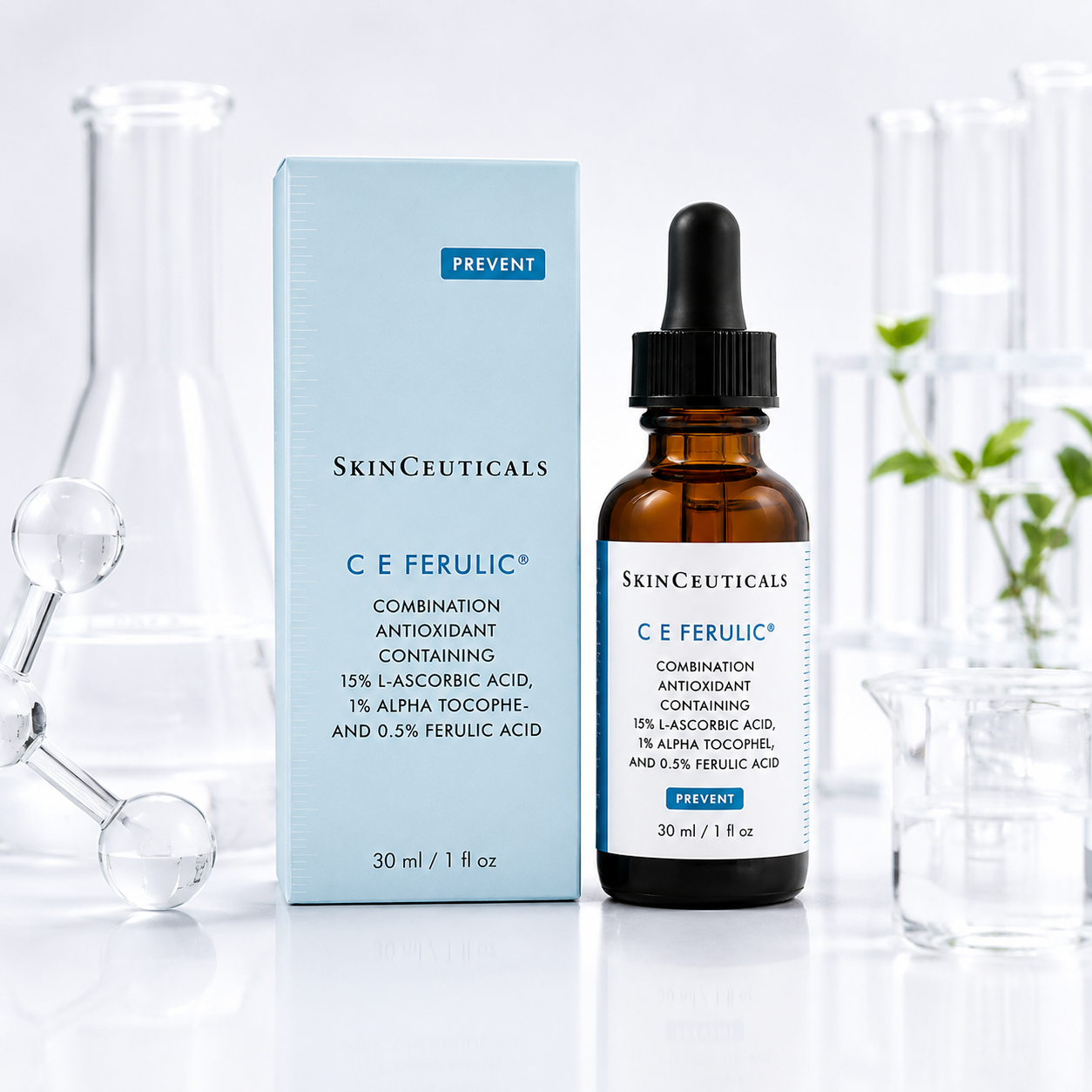 SkinCeuticals C E Ferulic Authentic Vitamin C Antioxidant Serum