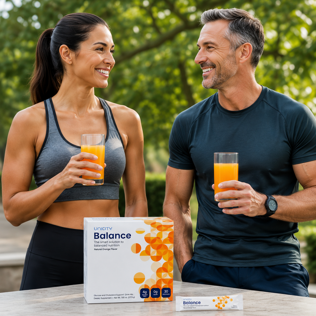 Unicity Balance Fiber Supplement – Glucose & Fullness Support 30 Packs