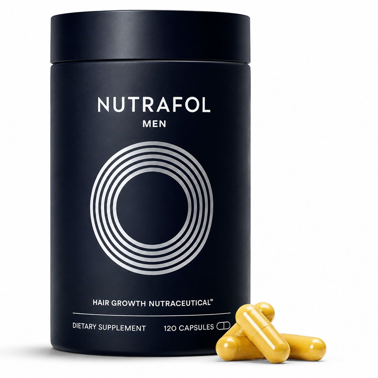 Nutrafol Men's Hair Growth Supplement – Clinically Tested 1 Month Supply