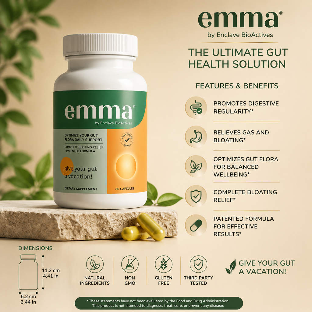 Emma Gut Health & Digestive Relief Supplement