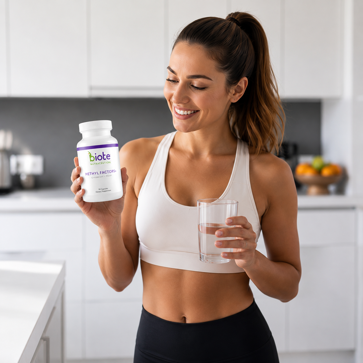 Biote Methyl Factors+Heart, Mood & Energy Support  90 Capsules