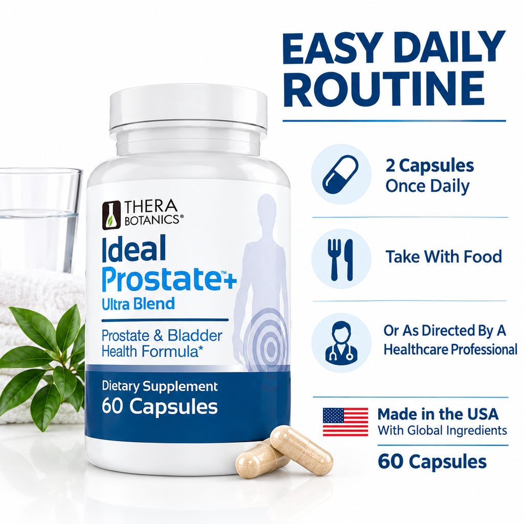 Ideal Prostate Plus Beta Sitosterol, Saw Palmetto, Lycopene & Zinc,  Men's Prostate Support