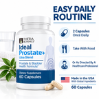 Ideal Prostate Plus Beta Sitosterol, Saw Palmetto, Lycopene & Zinc,  Men's Prostate Support