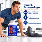 TestoFuel Testosterone Booster for Men;  Zinc, Fenugreek & Magnesium. Muscle, Energy & Stamina
