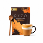 RYZE Organic Mushroom Coffee – Lion's Mane & Turkey Tail. Energy  Focus & Gut Health