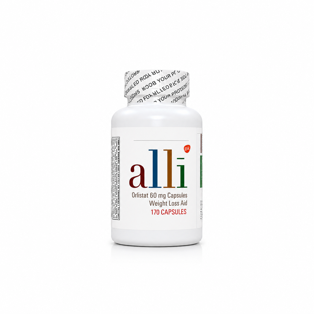 Alli Weight Loss Pills – Orlistat 60mg Diet Supplement 170 Capsules