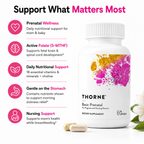 THORNE Basic Prenatal - Well-Researched Folate Multi for Pregnant & Nursing Women