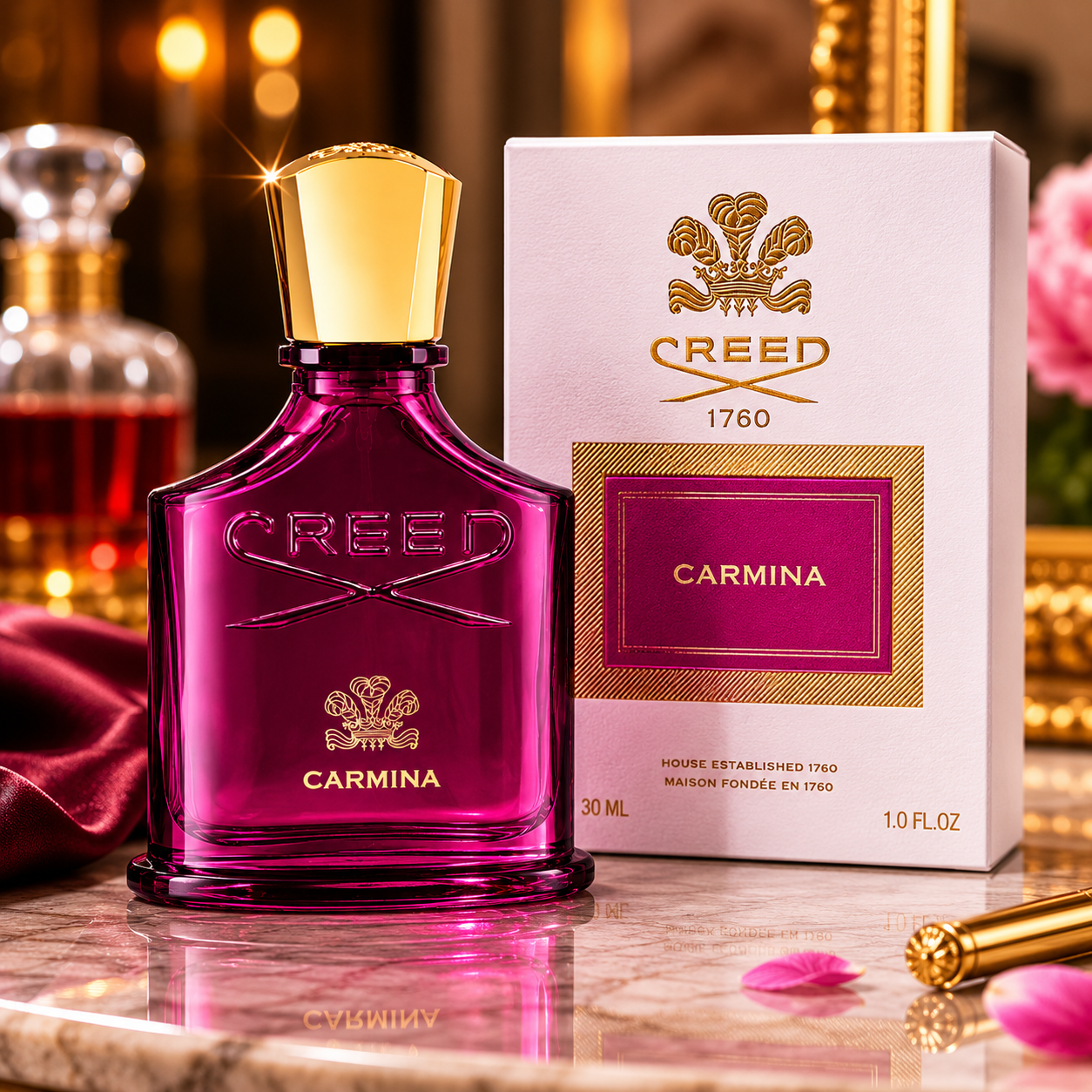 Creed Carmina EDP – Luxury Floral Woody Perfume for Women