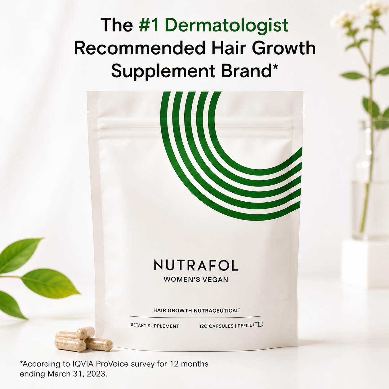 Nutrafol Women's Hair Growth Supplement –Ages 18-44