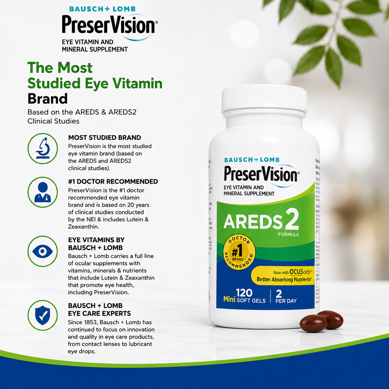 PRESER VISION AREDS 2 Eye Vitamins