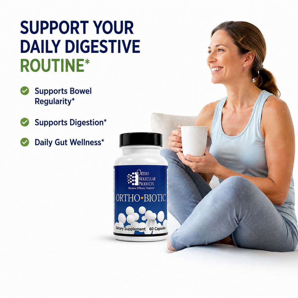 Ortho Biotic probiotic supplement digestive health support